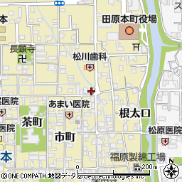 奈良県磯城郡田原本町魚町706-2周辺の地図