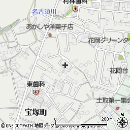 三重県松阪市宝塚町649周辺の地図
