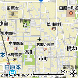 奈良県磯城郡田原本町700周辺の地図