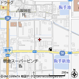 奈良県磯城郡田原本町阪手474周辺の地図