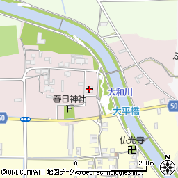 奈良県磯城郡田原本町平田134周辺の地図