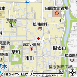 奈良県磯城郡田原本町706周辺の地図