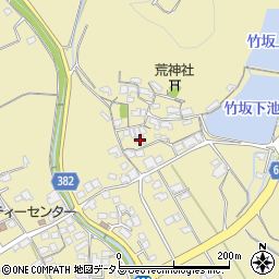 岡山県浅口市金光町下竹1402周辺の地図