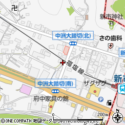 広島県府中市中須町78周辺の地図