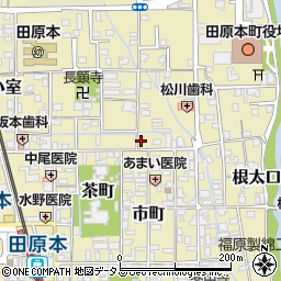 奈良県磯城郡田原本町701周辺の地図