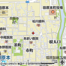 奈良県磯城郡田原本町魚町704周辺の地図