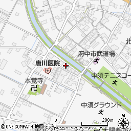 広島県府中市中須町1425周辺の地図