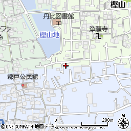 大阪府羽曳野市樫山192周辺の地図