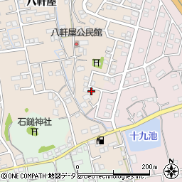 広島県福山市加茂町八軒屋369周辺の地図