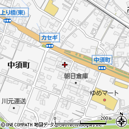 広島県府中市中須町370周辺の地図