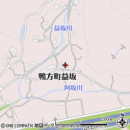 岡山県浅口市鴨方町益坂766周辺の地図