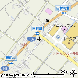 三重県松阪市田村町395周辺の地図