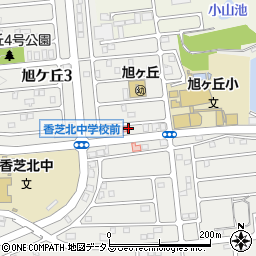 ＢＥ・ＨＡＩＲ・旭ヶ丘店周辺の地図
