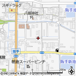 奈良県磯城郡田原本町阪手484周辺の地図