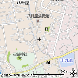 広島県福山市加茂町八軒屋175周辺の地図
