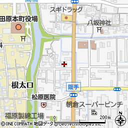 奈良県磯城郡田原本町阪手495-1周辺の地図