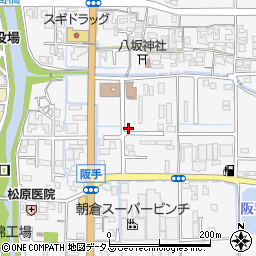 奈良県磯城郡田原本町阪手485周辺の地図