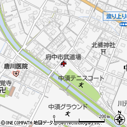 広島県府中市中須町1550周辺の地図