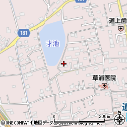 広島県福山市神辺町道上周辺の地図