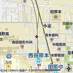 奈良県磯城郡田原本町298-5周辺の地図