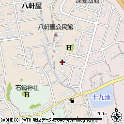 広島県福山市加茂町八軒屋367周辺の地図