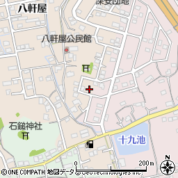 広島県福山市加茂町八軒屋377周辺の地図
