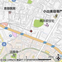 大阪府堺市北区中百舌鳥町4丁540周辺の地図