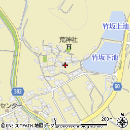 岡山県浅口市金光町下竹1409周辺の地図