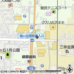 奈良県香芝市上中777-1周辺の地図