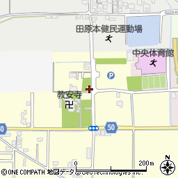 奈良県磯城郡田原本町大安寺23周辺の地図