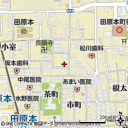 奈良県磯城郡田原本町343-11周辺の地図