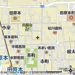 奈良県磯城郡田原本町343-10周辺の地図