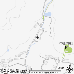 広島県広島市安佐北区白木町小越周辺の地図