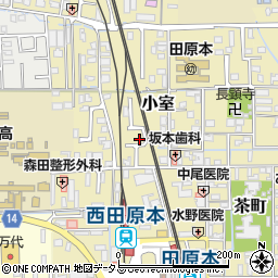 奈良県磯城郡田原本町299-16周辺の地図