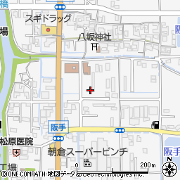奈良県磯城郡田原本町阪手349周辺の地図