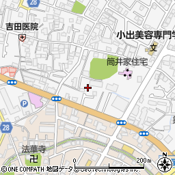 大阪府堺市北区中百舌鳥町4丁540-7周辺の地図