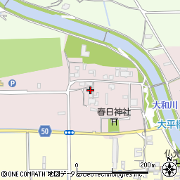 奈良県磯城郡田原本町平田122周辺の地図