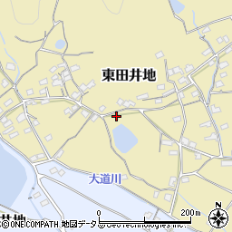 岡山県玉野市東田井地684周辺の地図