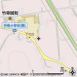 広島県福山市神辺町下竹田307周辺の地図