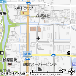 奈良県磯城郡田原本町阪手347-4周辺の地図