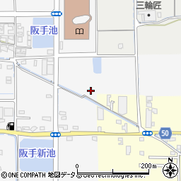 奈良県磯城郡田原本町阪手410周辺の地図