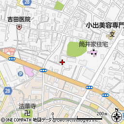 大阪府堺市北区中百舌鳥町4丁540-5周辺の地図