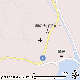 長崎県対馬市上対馬町琴697周辺の地図