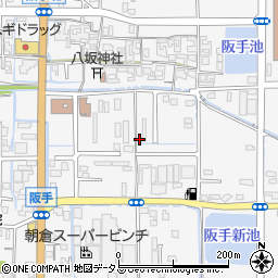 奈良県磯城郡田原本町阪手358-10周辺の地図
