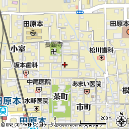 奈良県磯城郡田原本町343-6周辺の地図