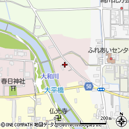 奈良県磯城郡田原本町平田205周辺の地図