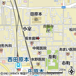 奈良県磯城郡田原本町308周辺の地図