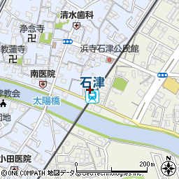 そんぽの家堺浜寺周辺の地図