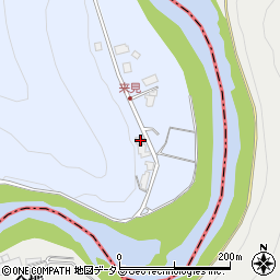 広島県山県郡安芸太田町穴516周辺の地図