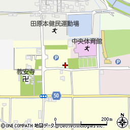 奈良県磯城郡田原本町大安寺49周辺の地図